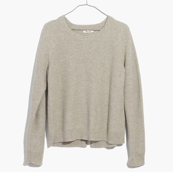 Madewell Province Cross-Back Pullover Sweater - Picture 2 of 8